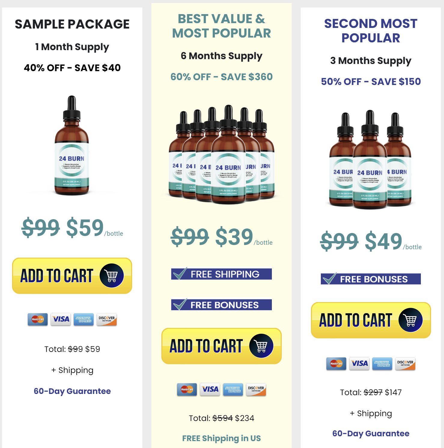 Try24Burn.com price